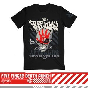 FIVE FINGER DEATH PUNCH THIS IS THE WAY WORLD TOUR 2024 TEE Size Small